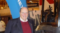 DeFeo, shown at the Genie booth at the most recent Rental Show, was known by many as &apos;The Wizard of Westport.&apos; DeFeo initially grew Terex through acquisitions and then helped guide the company in developing strong operations.