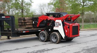 A Takeuchi skid-steer loader at work. JPS Equipment Rental will be a Takeuchi dealer in Louisiana and Arkansas.