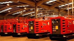 Speedy Hire machines at the company&apos;s Tamworth facility.