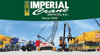 Imperial Crane, which began more than 45 years ago with one crane, now has more than 250 units in its fleet.