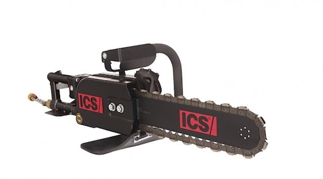 Blount is best known in the rental market for its ICS chain saws.