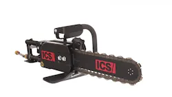 Blount is best known in the rental market for its ICS chain saws Blount is best known in the rental market for its ICS chain saws