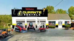 Durante Rentals&apos; fifth location, and its third outside the five boroughs, comes from its acquisition of Quality Rent All.