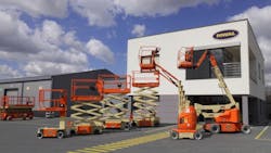 Equipment rental should continue to grow globally according to a report Pictured is a branch in Poland of international aerial rental specialist Riwal Equipment rental should continue to grow globally according to a report Pictured is a branch in Poland of international aerial rental specialist Riwal