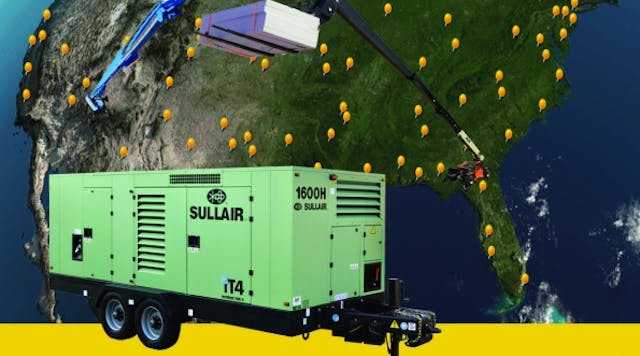 Acme Lift is adding large Sullair air compressors to its re-rental fleet.