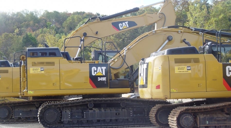 Rermag 5472 Cat Excavators Cleveland Bros 1