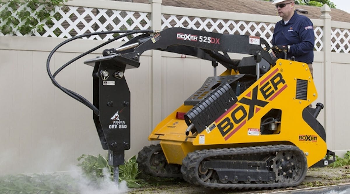 The 525 DX is one of the new machines Boxer will show at World of Concrete.