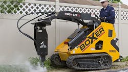 The 525 DX is one of the new machines Boxer will show at World of Concrete The 525 DX is one of the new machines Boxer will show at World of Concrete