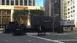 Aggreko powers the Super Bowl game and a number of supporting venues Aggreko powers the Super Bowl game and a number of supporting venues