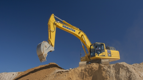 Rates were strong in the fourth quarter for hydraulic excavators