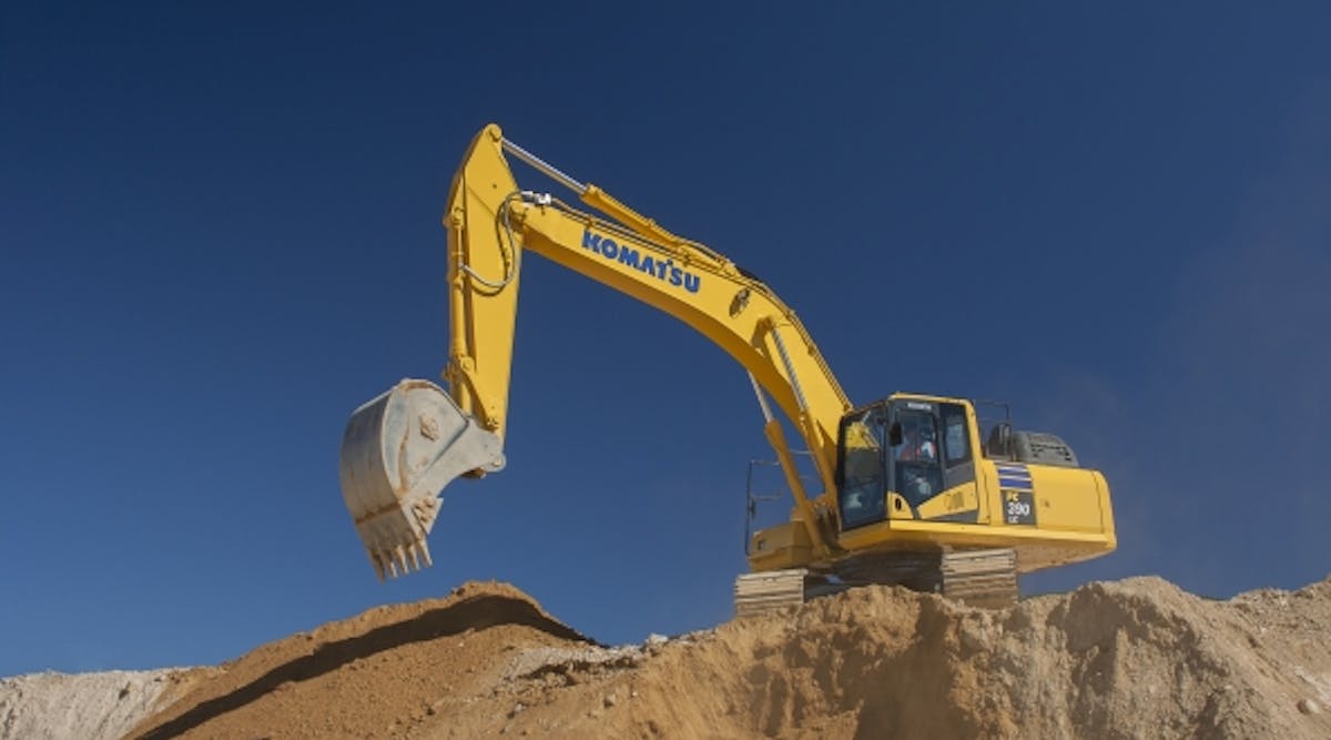 Rates were strong in the fourth quarter for hydraulic excavators.