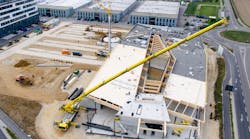 Terex manufactures cranes, aerial work platforms, material handling equipment and a variety of construction-related machines.