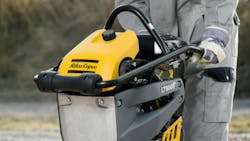 An Atlas Copco LT6005 rammer on a jobsite An Atlas Copco LT6005 rammer on a jobsite