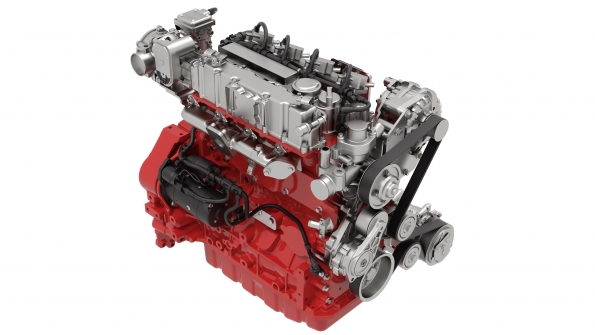Deutz shows its new gaspowered 29 Stage Vready engine at Bauma