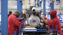 Workers at Deutz39 new Pendergrass Ga facility The 60000squarefoot production area has enabled Deutz to triple its production capacity in the US Workers at Deutz39 new Pendergrass Ga facility The 60000squarefoot production area has enabled Deutz to triple its production capacity in the US