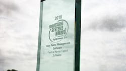 Point of Rental Software won the Best Rental Management Software award by Rental amp Staging Systems at InfoComm 2016 held in Las Vegas Point of Rental Software won the Best Rental Management Software award by Rental amp Staging Systems at InfoComm 2016 held in Las Vegas