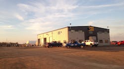 Finning&apos;s Lloydminster, Alberta, rental facility.