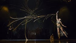 A scene from Cirque du Soleil39s Amaluna Aggreko is providing temperature control for its Manchester UK performances A scene from Cirque du Soleil39s Amaluna Aggreko is providing temperature control for its Manchester UK performances