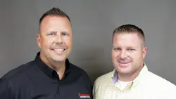 Heath Watton left and Mickey Gourley will play key roles in running daily operations for Southeastern Equipment