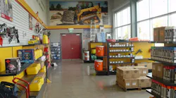 Showroom of Battlefield Equipment Rentals39 Cat Rental Store showroom in Brantford Ontario Canada