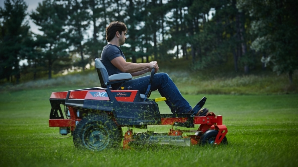 An Ariens mower at work The company is moving into a 600000squarefoot distribution center for greater efficiency and faster delivery