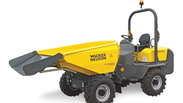 New concrete dumper from Wacker Neuson