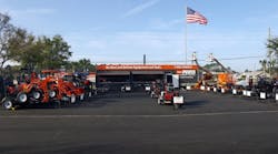 Compact Power Equipment Rental&apos;s first stand-alone rental center in Jacksonville, Fla. The company plans to open two more in 2017.
