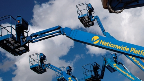 With the acquisitin of Lavendon including its Nationwide Platforms division Loxam now has abut 45000 powered access units