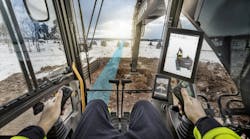 Volvo Dig-Assist enables operators to make sure they are working according to a job&apos;s specifications.
