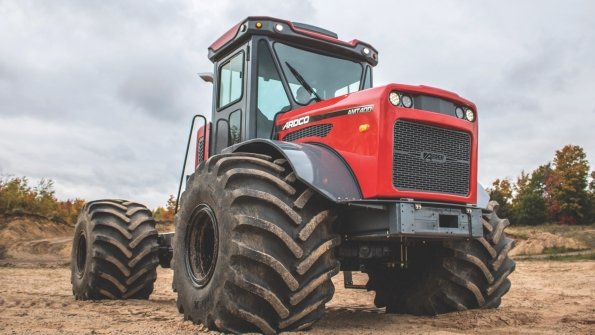 The powerful AMT 400 model provides a max payload of 28000 pounds for hauling fuel water or dirt