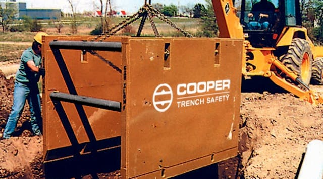 Cooper recently opened a trench safety unit.