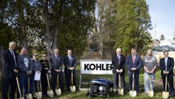 Kohler Power and Habitat for Humanity executives join the homebuyer family and local dignitaries at a recent groundbreaking ceremony Kohler Power and Habitat for Humanity executives join the homebuyer family and local dignitaries at a recent groundbreaking ceremony