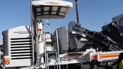 A remoteoperated Wirtgen unit at the World of Concrete last year