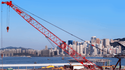 A Coast Crane unit at work A Coast Crane unit at work