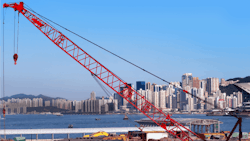 A Coast Crane unit at work A Coast Crane unit at work