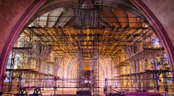 Safway scaffolding at National Cathedral.