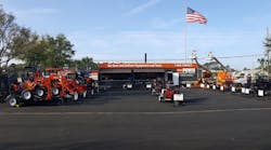 A Compact Power Equipment Rental standalone rental center in Jacksonville, Fla.