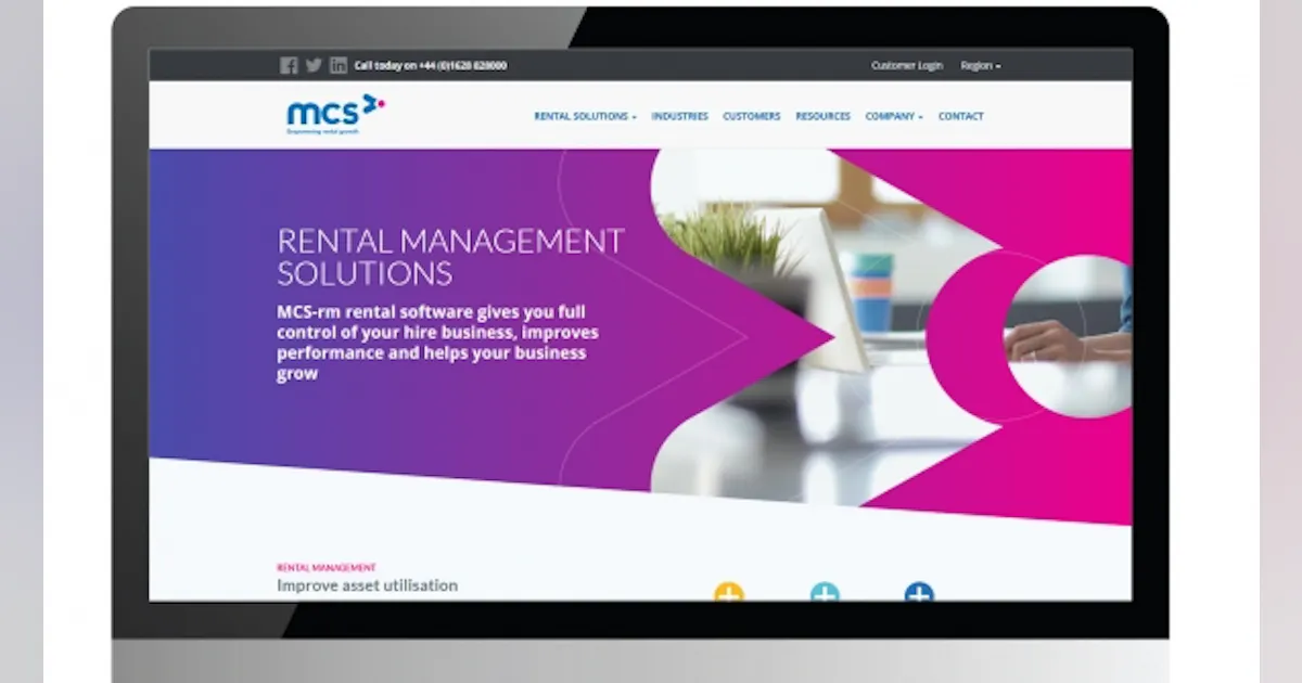 UK Rental Software Provider MCS Launches New Website | Rental Equipment ...
