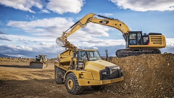 Increased demand for construction equipment was the primary force in Caterpillar39s Q2 revenue increase