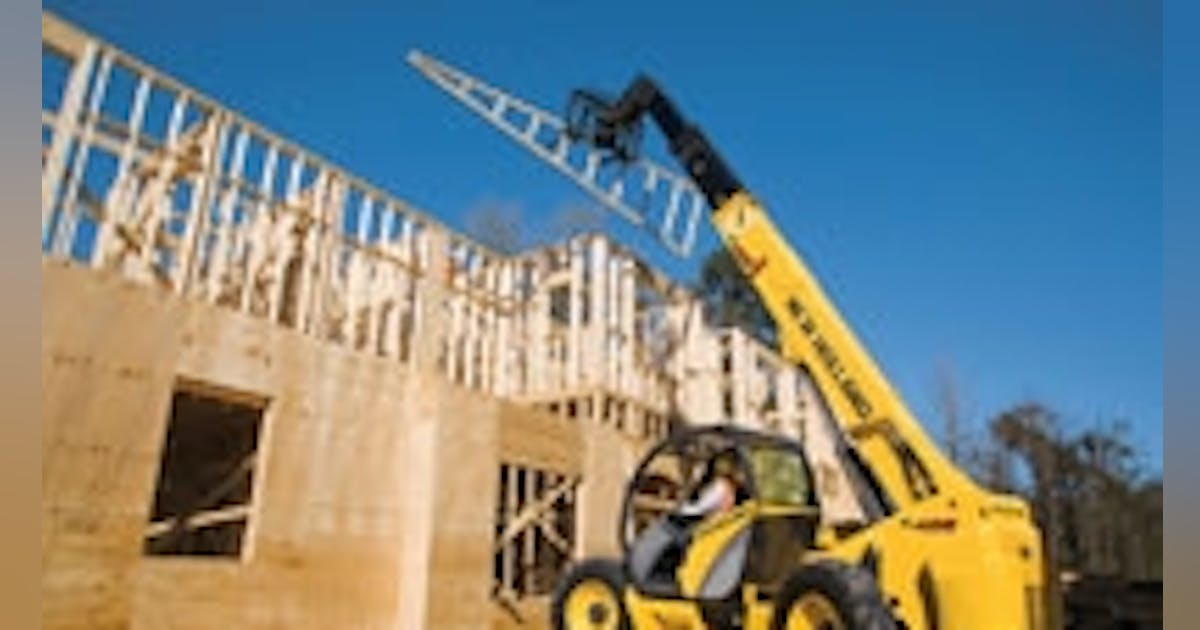 Single-joystick controlled telehandler | Rental Equipment Register