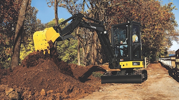 For faster cycle times when using a bucket go into the dirt at a 45degree angle