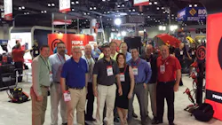 The Cardinal Team At a recent trade show from left Randy Konnick Dan Bowell Jess Bacon Micky Hoskin Ted Cusimano Pat DeVitto Suzie DeVitto Frank Iacono Patrick DeVitto Jr Ed Ingram and Joe Dragon
