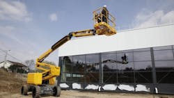 Haulotte39s HA 46 RTJ articulating boom Haulotte39s HA 46 RTJ articulating boom