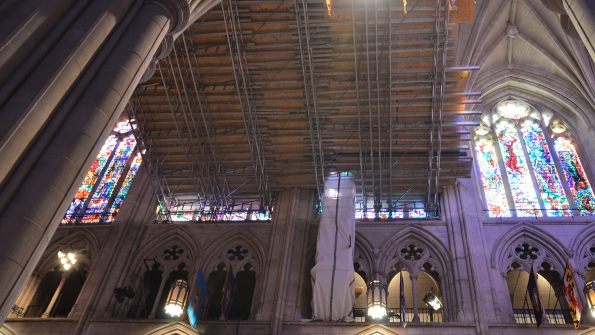 A Safway scaffolding project