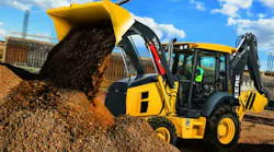The Deere 310 is a finalist in the backhoe category