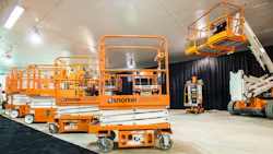 Snorkel AWPs on display at Ahern Canada39s new Edmonton Alberta facility