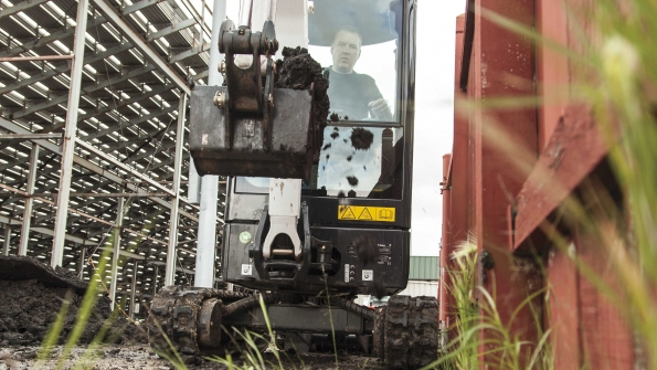 Compact excavators were among the machines Doosan Bobcat donated to four technical colleges