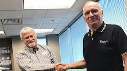 Lee Jacobson left CEO of NESCO meets with Bobby Allen president of Bethea Tool and Equipment Lee Jacobson left CEO of NESCO meets with Bobby Allen president of Bethea Tool and Equipment