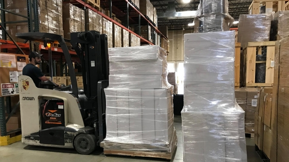 Tsurumi pumps about to be shipped for use in hurricaneravaged communities