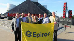Epiroc staff celebrates the change at the Rock and Roll Hall of Fame Long Live Rock